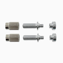 Load image into Gallery viewer, NEW Leo Quan® Badass Wraparound™ Guitar Bridge with METRIC Locking Studs CHROME