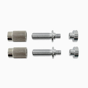 NEW Leo Quan® Badass Wraparound™ Guitar Bridge with METRIC Locking Studs CHROME