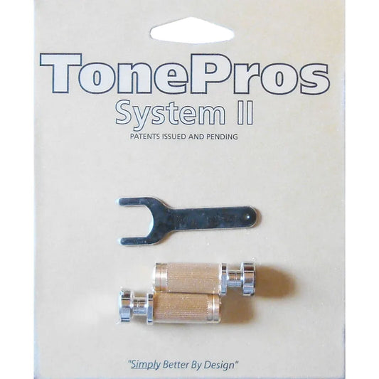 NEW TonePros SS1 Standard (US Thread) Small Cap Gibson Size Locking Stud, NICKEL