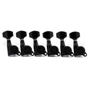 NEW Gotoh SG381-07 MG Magnum Locking 6 in line SET Right Handed - BLACK