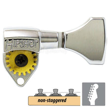 Load image into Gallery viewer, NEW Hipshot Classic 6 in Line Non-Staggered Open-Gear 18:1 Gear Ratio - NICKEL