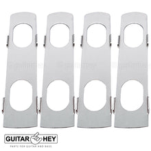 Load image into Gallery viewer, NEW Hipshot 8-String Grip-Lock LOCKING TUNERS Small Buttons 4x4 Set - CHROME