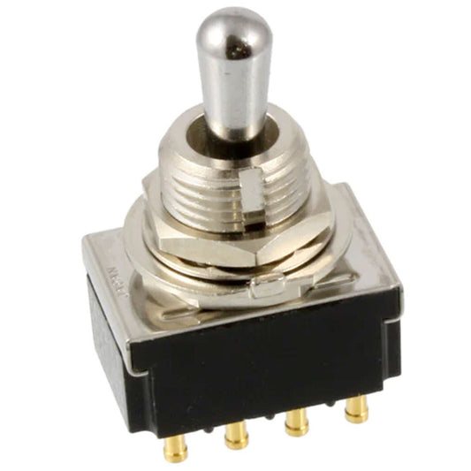 NEW 4-Pole Toggle Switch, On-On-On, 12 Terminals, Made in Japan