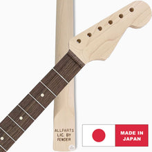 Carregar imagem no visualizador da galeria, NEW SRO-C Licensed Fender Unfinished Strat Neck, Maple, Rosewood Fingerboard