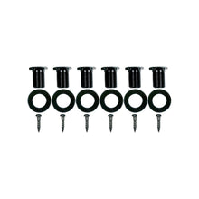 Load image into Gallery viewer, NEW Gotoh SGS510Z-B07 6 in Line Set Mini Tuners PLASTIC Buttons 18:1 - BLACK