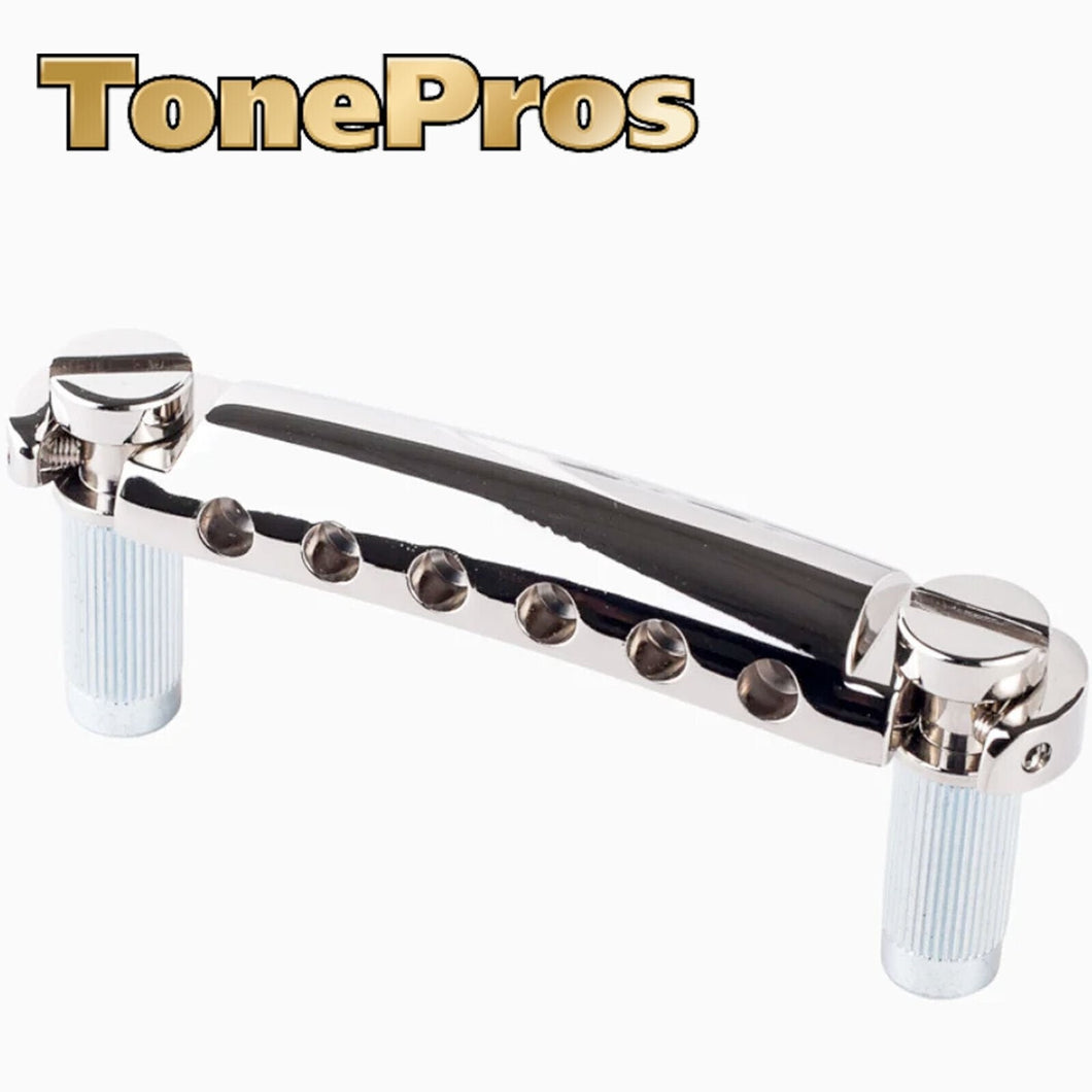 NEW Tonepros T1ZSA Standard Aluminum Tailpiece - NICKEL