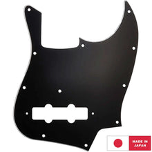 Carregar imagem no visualizador da galeria, NEW 3-Ply 11 Hole Pickguard For Fender Japan 4 String Jazz Bass - BLACK