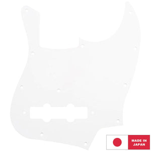 NEW 1-Ply 11 Hole Pickguard For Fender Japan 4 String Jazz Bass - WHITE