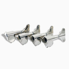Load image into Gallery viewer, NEW Leo Quan® Badass 4-in-line Set SGT™ Bass Keys - Sealed 20:1 Ratio - NICKEL