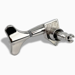NEW Leo Quan® Badass 4-in-line Set SGT™ Bass Keys - Sealed 20:1 Ratio - NICKEL