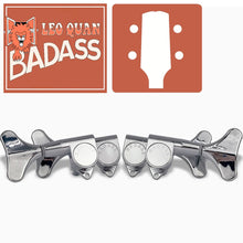 Carregar imagem no visualizador da galeria, NEW Leo Quan® Badass L2+R2 Set SGT™ Bass Keys - Sealed 20:1 Ratio 2x2 - CHROME