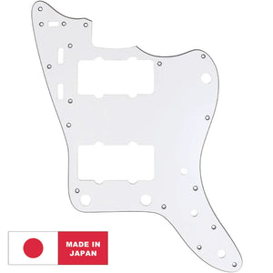 NEW 3-Ply Pickguard for Japan Fender Jazzmaster® - WHITE