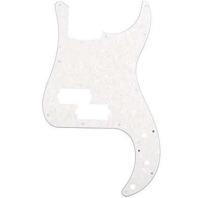 NEW 4-ply Pickguard for Standard Fender Precision/P Bass® - WHITE PEARLOID