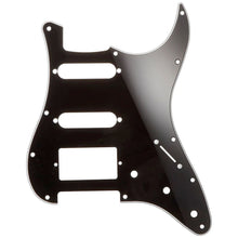 Load image into Gallery viewer, NEW 3-ply H/S/S Pickguard for Fender Stratocaster/Strat® 11-Holes - BLACK