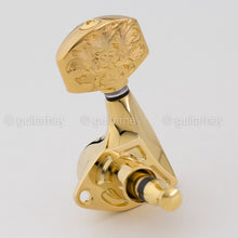 Load image into Gallery viewer, NEW Gotoh SGV510Z-A60LX Luxury Mode L3+R3 SET Tuning Keys 1:21 Ratio 3x3 - GOLD