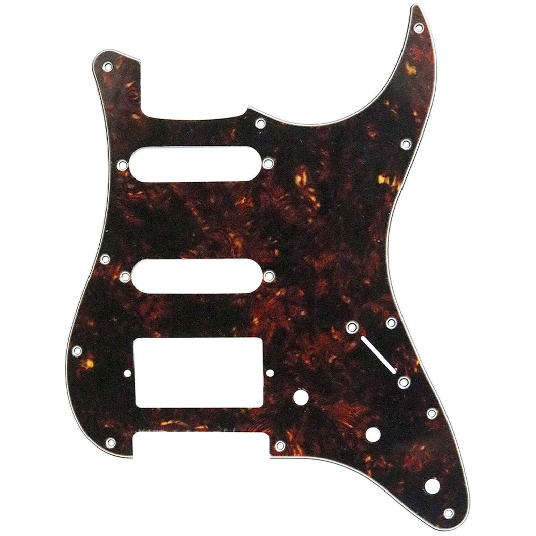 NEW 4-ply H/S/S Pickguard for Fender Stratocaster/Strat® 11-Holes BLACK TORTOISE