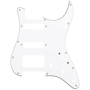 NEW 3-ply H/S/S Pickguard for Fender Stratocaster/Strat® 11-Holes - WHITE