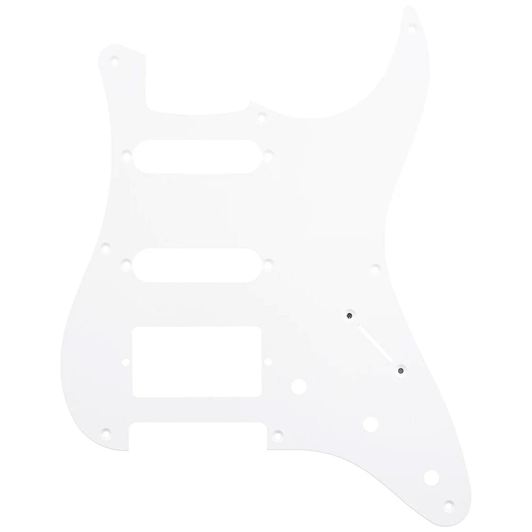 NEW 1-ply H/S/S Pickguard for '57 Fender Stratocaster/Strat® 8-Holes - WHITE