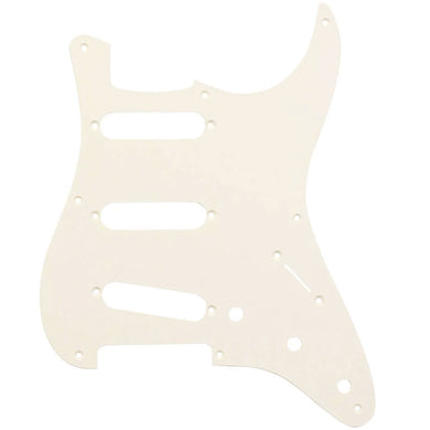 NEW 1-ply S/S/S Pickguard for '57 Fender Stratocaster/Strat® 8-Holes - PARCHMENT