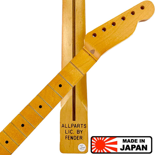 NEW Allparts Fender Licensed Telecaster® "C" Profile Neck 21 Frets, FINISHED