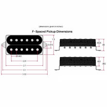 Load image into Gallery viewer, NEW DiMarzio DP285 IGNO™ Bridge Humbucker F-Spaced - BLACK