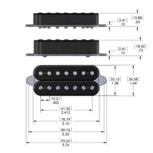 Load image into Gallery viewer, NEW DiMarzio DP759 PAF® 7 ALL POSITIONS 7-String Guitar Humbucker - BLACK