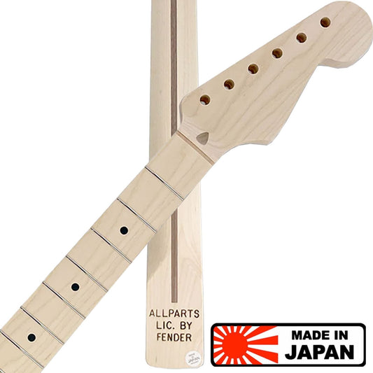 NEW Allparts SMO-V Fender Licensed Stratocaster® SOFT V Neck 21 Frets 1P MAPLE