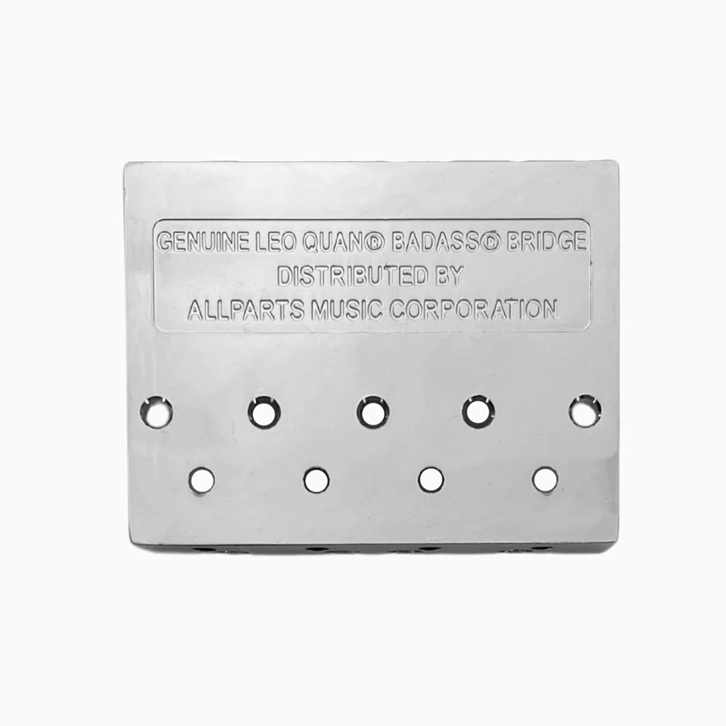 NEW Leo Quan® Badass II ™ Bass Bridge for 4-string Fender P/Jazz Bass® - CHROME
