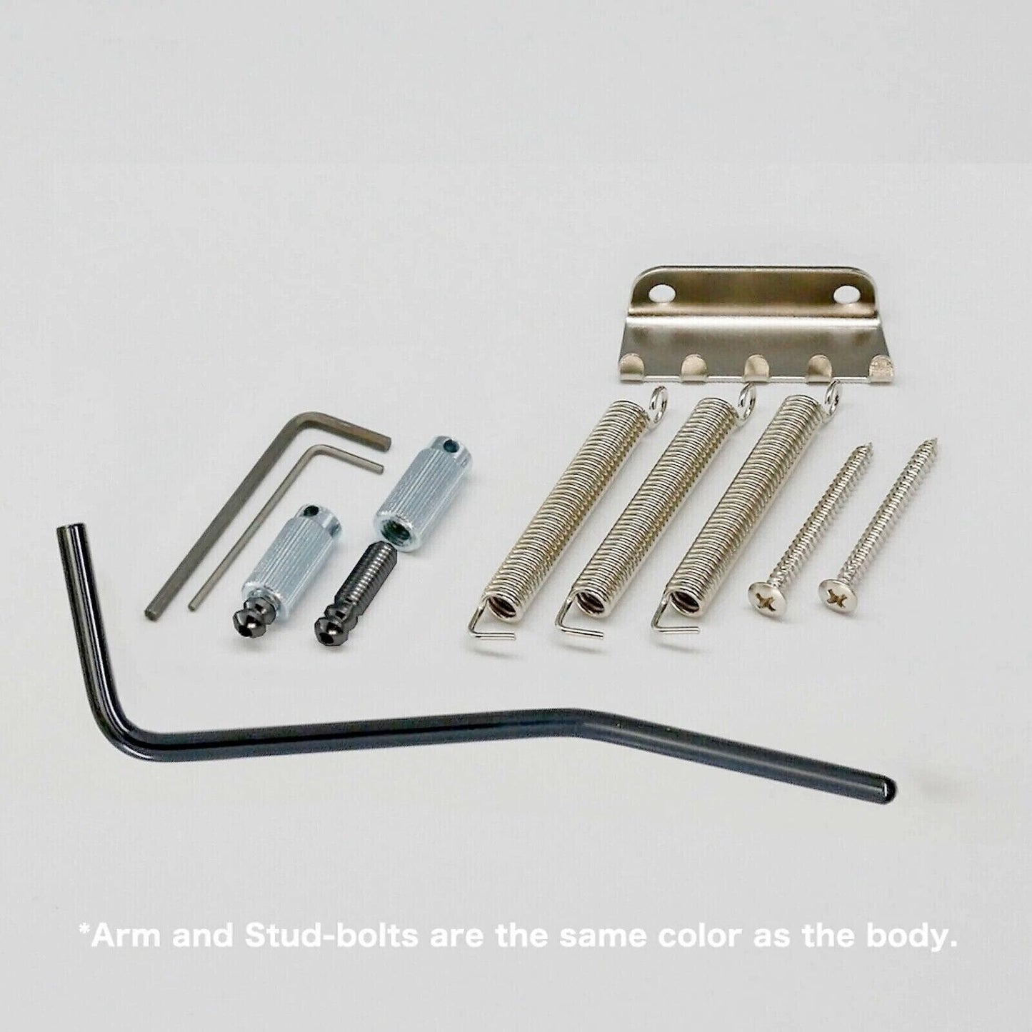 NEW Gotoh 510TS-BS1 Non-locking 2 Point Tremolo Bridge w/ STEEL Block - BLACK