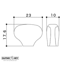 Load image into Gallery viewer, NEW Gotoh SGV510Z-VL5 MGT L3+R3 LOCKING Tuners Set 3x3 - ANTIQUE X-FINISH CHROME