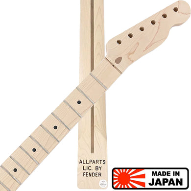 NEW Allparts “Licensed by Fender®” TMO-22 Tele Neck, 22 Frets, Maple, Unfinished