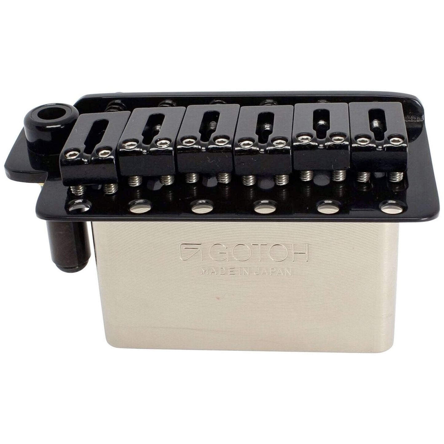 Gotoh NS510TS-FE2 Non-locking Tremolo Bridge Steel Block NARROW Spacing - BLACK