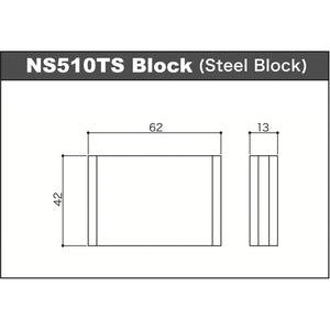 Gotoh NS510TS-FE2 Non-locking Tremolo Bridge Steel Block NARROW Spacing - COSMO