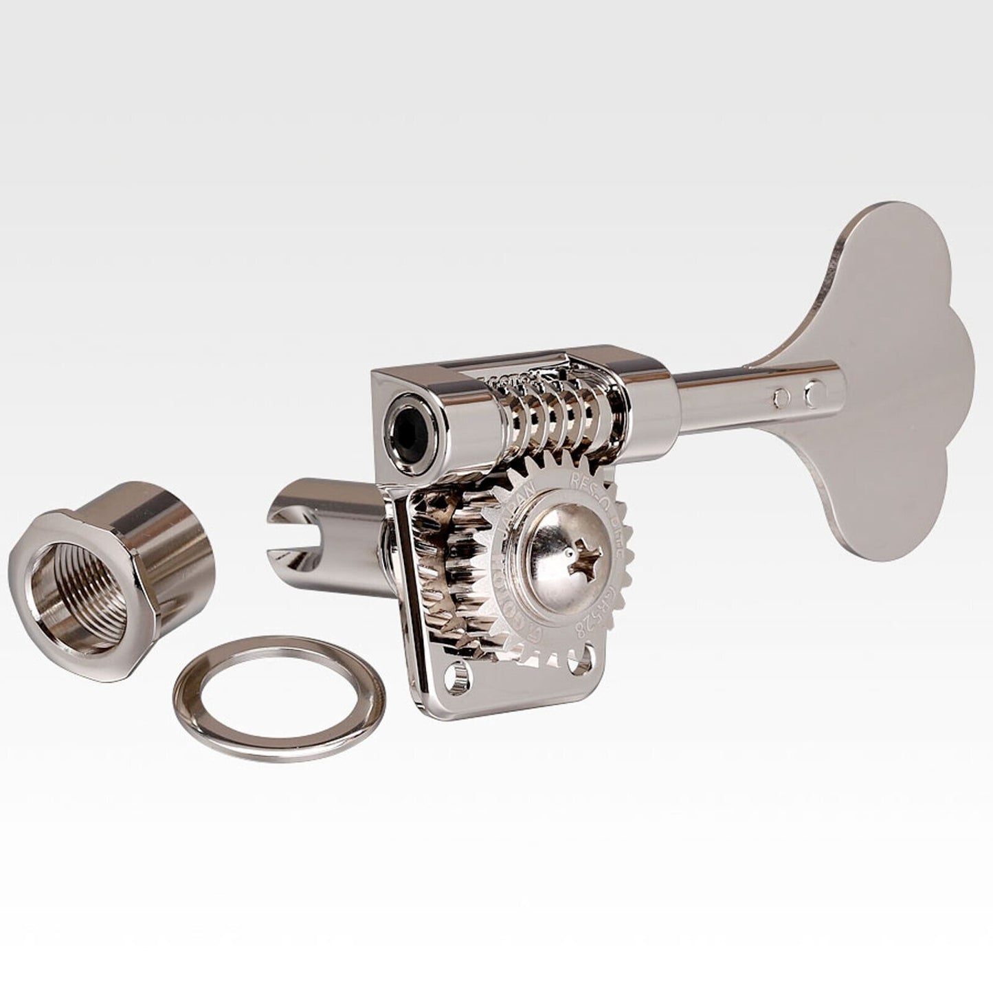 NEW Gotoh GB528 Res-O-Lite Vintage Style Bass L1+R4 Set Lightweight 1x4 - NICKEL