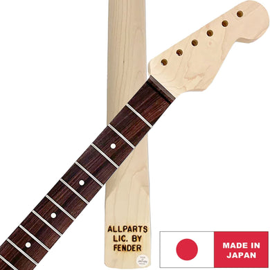 NEW Allparts Licensed by Fender® SRO-W Replacement Neck for Stratocaster 22 Fret