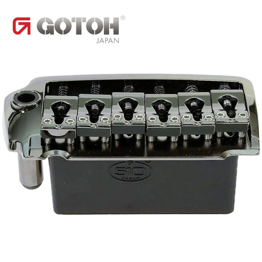 NEW Gotoh EV510T-BS Non-locking 2 Point Tremolo Bridge w/ Hardware - COSMO BLACK