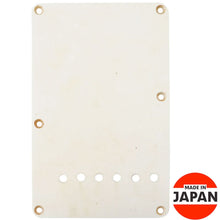 Load image into Gallery viewer, RELIC Tremolo Spring Cover Backplate for Fender Strat® 11.5mm Spacing AGED WHITE