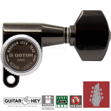 Carregar imagem no visualizador da galeria, NEW Gotoh SG360-07 MGT Locking Tuners 7-String Small Keys L4+R3 Set 4x3 - COSMO