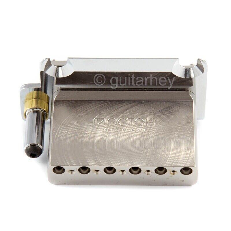 NEW Gotoh 510TS-SF1 Non-locking 2 Point Tremolo Bridge 37mm STEEL Block - CHROME