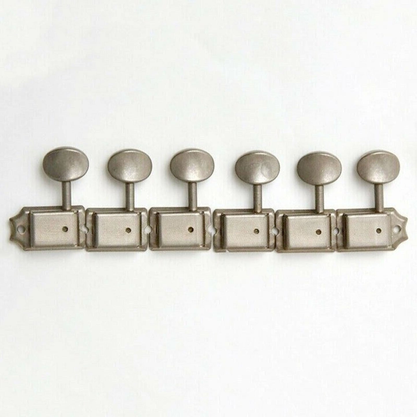 NEW Gotoh SD91-05M LEFTY 6-In-Line Tuning Keys Vintage Left-Handed - AGED NICKEL