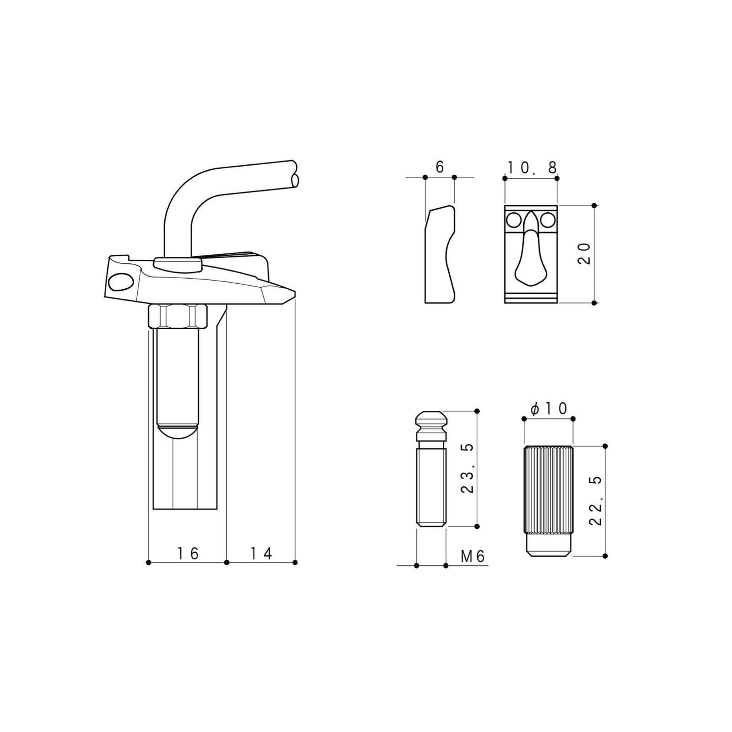 NEW Gotoh EV510TS-BS Non-locking 2 Point Tremolo Bridge 37mm STEEL Block, CHROME
