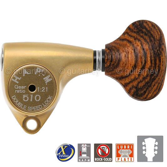 NEW Gotoh SGV510Z-RL5 HAPM 1:21 Locking Set L3+R3 Adjustable Height 3x3 - X-GOLD
