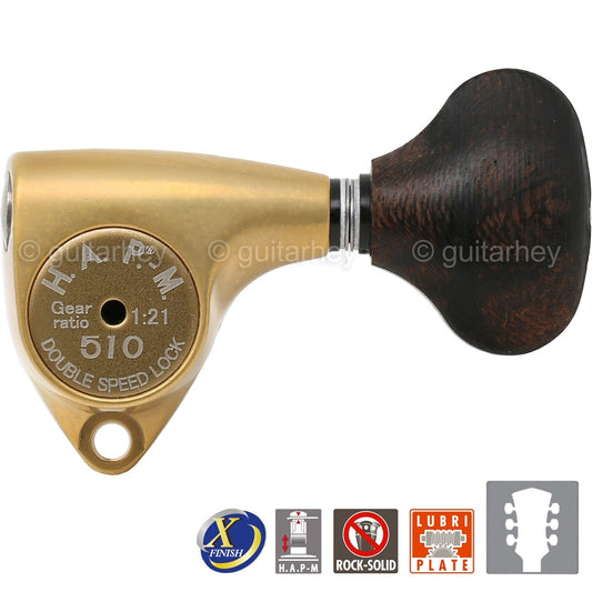 NEW Gotoh SGV510Z-ZL5 HAPM 1:21 Locking Set L3+R3 Adjustable Height 3x3 - X-GOLD