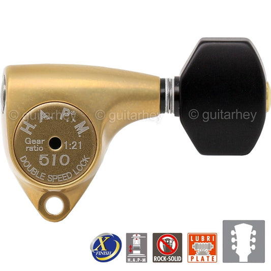 NEW Gotoh SGV510Z-B07 HAPM 1:21 Locking Set L3+R3 Adjustable Height 3x3 - X-GOLD