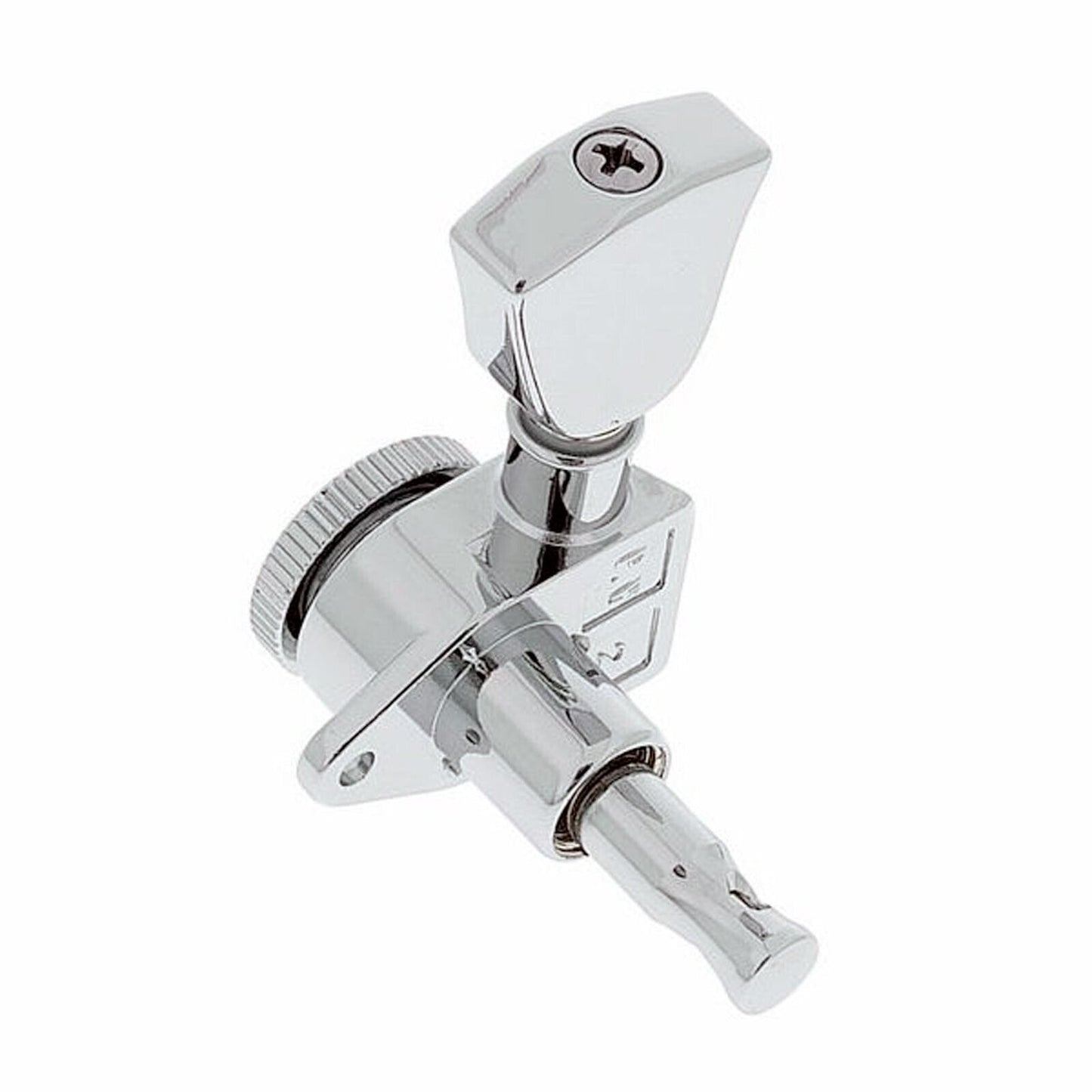 NEW Grover 502CK LOCKING 7-String Tuners L4+R3 Keystone Buttons 4x3 - CHROME