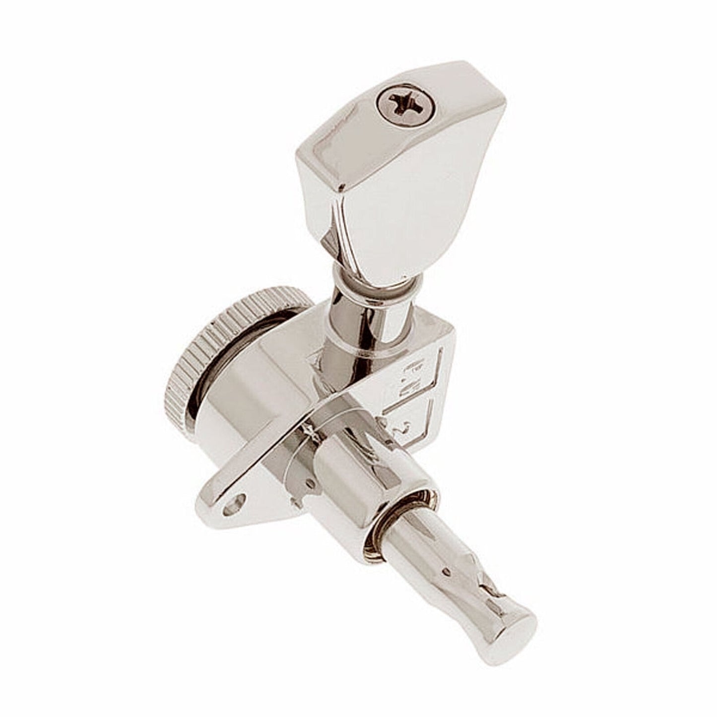 NEW Grover 502NK LOCKING 7-String Tuners L4+R3 Keystone Buttons 4x3 - NICKEL