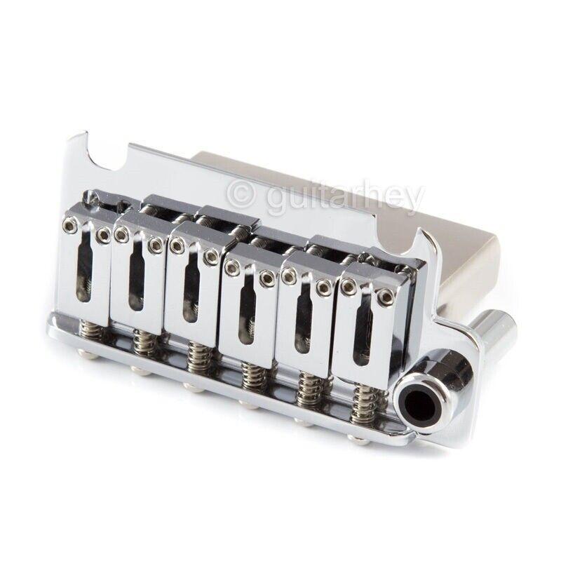 NEW Gotoh 510TS-FE1 Non-locking 2 Point Tremolo Bridge 37mm Steel Block - CHROME