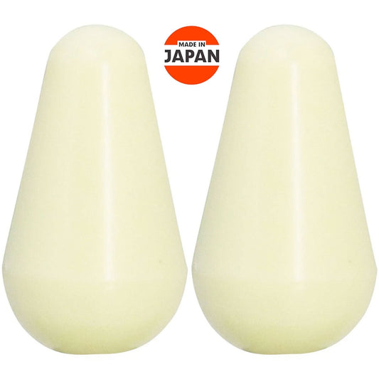 NEW (2) Switch Knobs (METRIC size) For Lever switches Strat Guitar Style - MINT