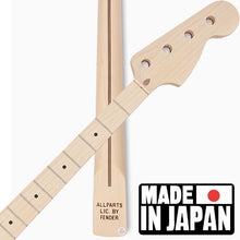 Load image into Gallery viewer, NEW Allparts “Licensed by Fender®” JMO Replacement Neck for Jazz Bass®