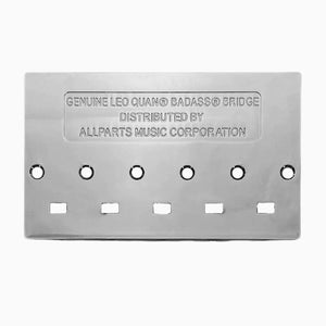 NEW Leo Quan® Badass V™ Bass Bridge for 5-string Fender P/Jazz Bass® - CHROME